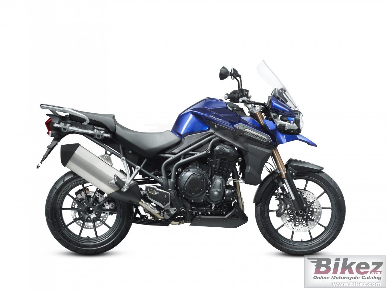 Big Triumph tiger explorer picture and wallpaper from Bikez.com